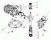 Toro 20745 - Lawnmower, 1984 (4000001-4999999) Pièces détachées CRANKSHAFT ASSEMBLY