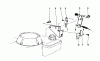 Toro 20746C - Lawnmower, 1988 (8000001-8999999) Pièces détachées BRAKE ASSEMBLY