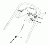 Toro 20747C - Lawnmower, 1988 (8000001-8999999) Pièces détachées TRACTION CONTROL ASSEMBLY