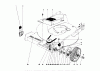 Toro 20750 - Lawnmower, 1978 (8000001-8999999) Pièces détachées FRONT WHEEL AND PIVOT ARM ASSEMBLY