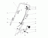 Toro 20752 - Lawnmower, 1978 (8000001-8999999) Pièces détachées HANDLE ASSEMBLY