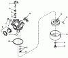 Toro 20752 - Lawnmower, 1979 (9000001-9999999) Pièces détachées CARBURETOR NO. 632050