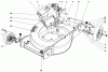 Toro 20752 - Lawnmower, 1979 (9000001-9999999) Pièces détachées HOUSING ASSEMBLY