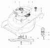 Toro 20752 - Lawnmower, 1980 (0000001-0999999) Pièces détachées ENGINE ASSEMBLY