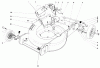 Toro 20752 - Lawnmower, 1980 (0000001-0999999) Pièces détachées HOUSING ASSEMBLY