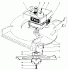 Toro 20752 - Lawnmower, 1982 (2000001-2999999) Pièces détachées ENGINE ASSEMBLY