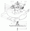 Toro 20755 - Lawnmower, 1980 (0000001-0999999) Pièces détachées ENGINE ASSEMBLY