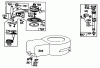 Toro 20755 - Lawnmower, 1980 (0000001-0999999) Pièces détachées STARTER & SHROUD ASSEMBLY MODEL 92908-1956-01