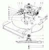 Toro 20755 - Lawnmower, 1981 (1000001-1999999) Pièces détachées ENGINE ASSEMBLY