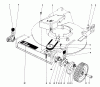Toro 20755 - Lawnmower, 1982 (2000001-2999999) Pièces détachées FRONT WHEEL & PIVOT ARM ASSEMBLY