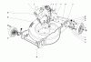 Toro 20758 - Lawnmower, 1980 (0000001-0999999) Pièces détachées HOUSING ASSEMBLY