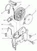 Toro 20758 - Lawnmower, 1983 (3000001-3999999) Pièces détachées STARTER NO. 590531