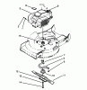 Toro 20761B - Lawnmower, 1993 (39000001-39999999) Pièces détachées ENGINE ASSEMBLY