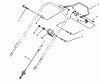 Toro 20761B - Lawnmower, 1993 (39000001-39999999) Pièces détachées TRACTION CONTROL ASSEMBLY
