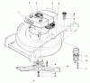 Toro 20762 - Lawnmower, 1980 (0000001-0999999) Pièces détachées ENGINE ASSEMBLY