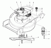 Toro 20762 - Lawnmower, 1981 (1000001-1999999) Pièces détachées ENGINE ASSEMBLY
