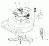 Toro 20762C - Lawnmower, 1985 (5000001-5999999) Pièces détachées ENGINE ASSEMBLY