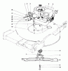 Toro 20765 - Lawnmower, 1981 (1000001-1999999) Pièces détachées ENGINE ASSEMBLY