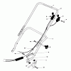 Toro 20765 - Lawnmower, 1980 (0000001-0999999) Pièces détachées HANDLE ASSEMBLY