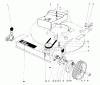 Toro 20773 - Lawnmower, 1983 (3000001-3999999) Pièces détachées FRONT WHEEL & PIVOT ARM ASSEMBLY