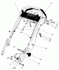 Toro 20775 - Lawnmower, 1982 (2000001-2999999) Pièces détachées HANDLE ASSEMBLY