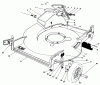 Toro 20782C - Lawnmower, 1985 (5000001-5999999) Pièces détachées HOUSING ASSEMBLY