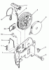 Toro 20782C - Lawnmower, 1985 (5000001-5999999) Pièces détachées REWIND STARTER NO. 590531