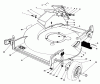 Toro 20782C - Lawnmower, 1986 (6000001-6999999) Pièces détachées HOUSING ASSEMBLY