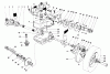 Toro 20785 - Lawnmower, 1980 (0000001-0999999) Pièces détachées GEAR CASE ASSEMBLY