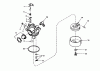 Toro 20790 - Lawnmower, 1979 (9000001-9999999) Pièces détachées CARBURETOR NO. 632050