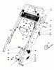 Toro 20790 - Lawnmower, 1979 (9000001-9999999) Pièces détachées HANDLE ASSEMBLY