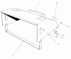 Toro 20815 - Lawnmower, 1981 (1000001-1999999) Pièces détachées DEFLECTOR ASSEMBLY MODEL NO. 59142 (OPTIONAL)