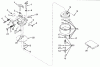 Toro 21103 - Whirlwind Lawnmower, 1969 (9000001-9999999) Pièces détachées CARBURETOR NO. 631003A