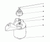 Toro 21738 - Whirlwind Lawnmower, 1979 (9000001-9999999) Pièces détachées STARTER MOTOR