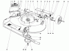 Toro 21738 - Whirlwind Lawnmower, 1980 (0000001-0999999) Pièces détachées HOUSING ASSEMBLY