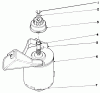 Toro 21738 - Whirlwind Lawnmower, 1981 (1000001-1999999) Pièces détachées STARTER MOTOR