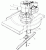Toro 22005 - Lawnmower, 1989 (9000001-9999999) Pièces détachées ENGINE ASSEMBLY