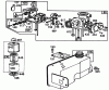 Toro 22005 - Lawnmower, 1989 (9000001-9999999) Pièces détachées ENGINE BRIGGS & STRATTON MODEL NO. 130902 TYPE 1200-01 #3