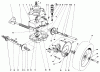 Toro 22010 - Lawnmower, 1984 (4000001-4999999) Pièces détachées GEAR CASE ASSEMBLY