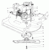 Toro 22020 - Lawnmower, 1983 (3000001-3999999) Pièces détachées ENGINE ASSEMBLY (MODELS 22015 & 22020)