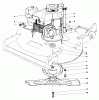 Toro 22020 - Lawnmower, 1984 (4000001-4999999) Pièces détachées ENGINE ASSEMBLY (MODEL 22020)