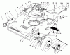 Toro 22020 - Lawnmower, 1985 (5000001-5999999) Pièces détachées HOUSING ASSEMBLY (MODEL 22020)
