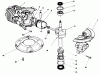 Toro 22025 - Lawnmower, 1987 (7000001-7999999) Pièces détachées ENGINE ASSEMBLY MODEL NO. 47PG6 #1