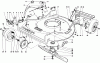 Toro 22025 - Lawnmower, 1987 (7000001-7999999) Pièces détachées HOUSING ASSEMBLY