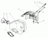 Toro 22025 - Lawnmower, 1989 (9000001-9999999) Pièces détachées ENGINE ASSEMBLY MODEL NO. 47PJ8 #5