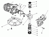 Toro 22025C - Lawnmower, 1987 (7000001-7999999) Pièces détachées CRANKSHAFT ASSEMBLY (MODEL NO. 47PG6)