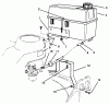 Toro 22026 - Side Discharge Mower, 1994 (4900001-4999999) Pièces détachées FUEL TANK ASSEMBLY