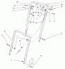 Toro 22026 - Side Discharge Mower, 2000 (200000001-200999999) Pièces détachées HANDLE ASSEMBLY