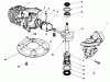 Toro 22035 - Lawnmower, 1988 (8002990-8999999) Pièces détachées ENGINE ASSEMBLY MODEL NO. 47PH7 #1