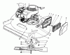 Toro 22030 - Lawnmower, 1991 (1000001-1999999) Pièces détachées ENGINE ASSEMBLY (MODEL 22030)